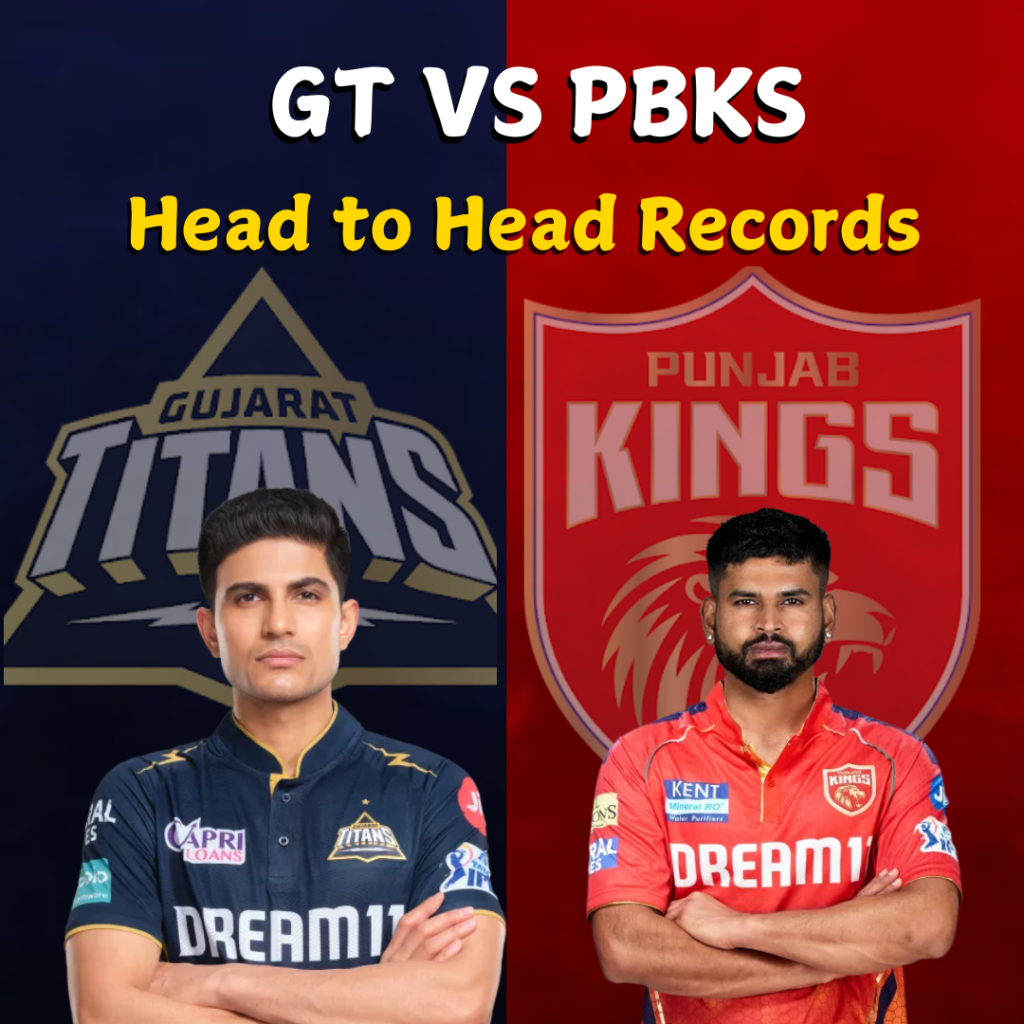 gt vs pbks head to head