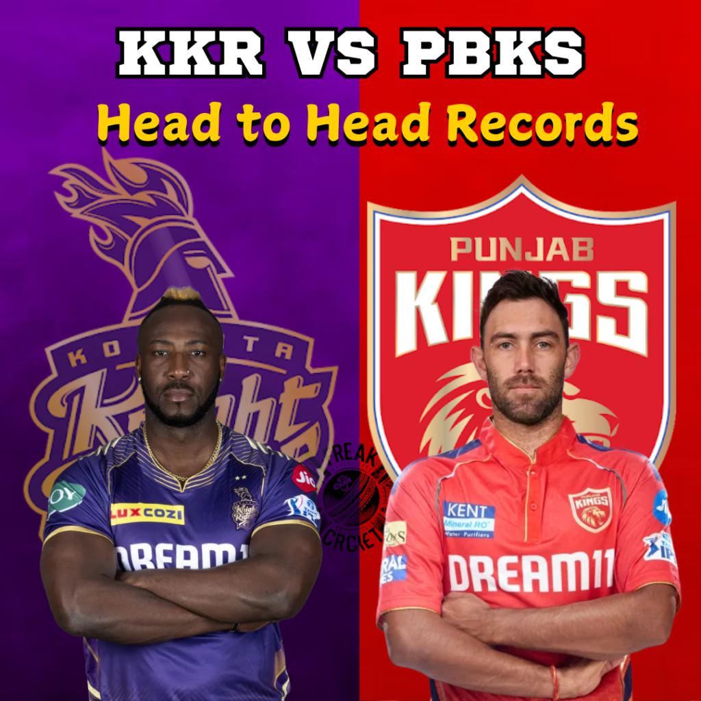 kkr vs pbks head to head