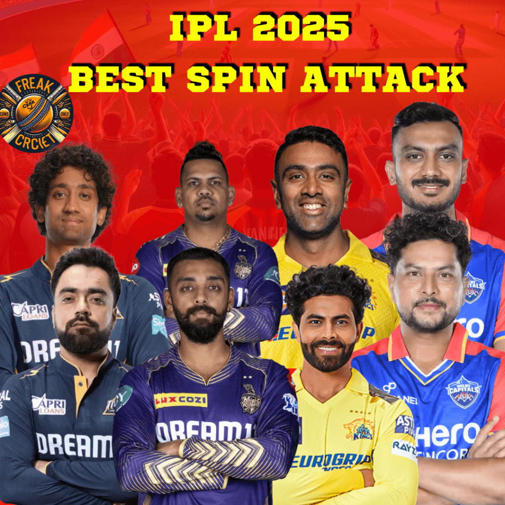IPL 2025: Ranking the Best Spin Attacks from Worst to Best best spin attack ranking