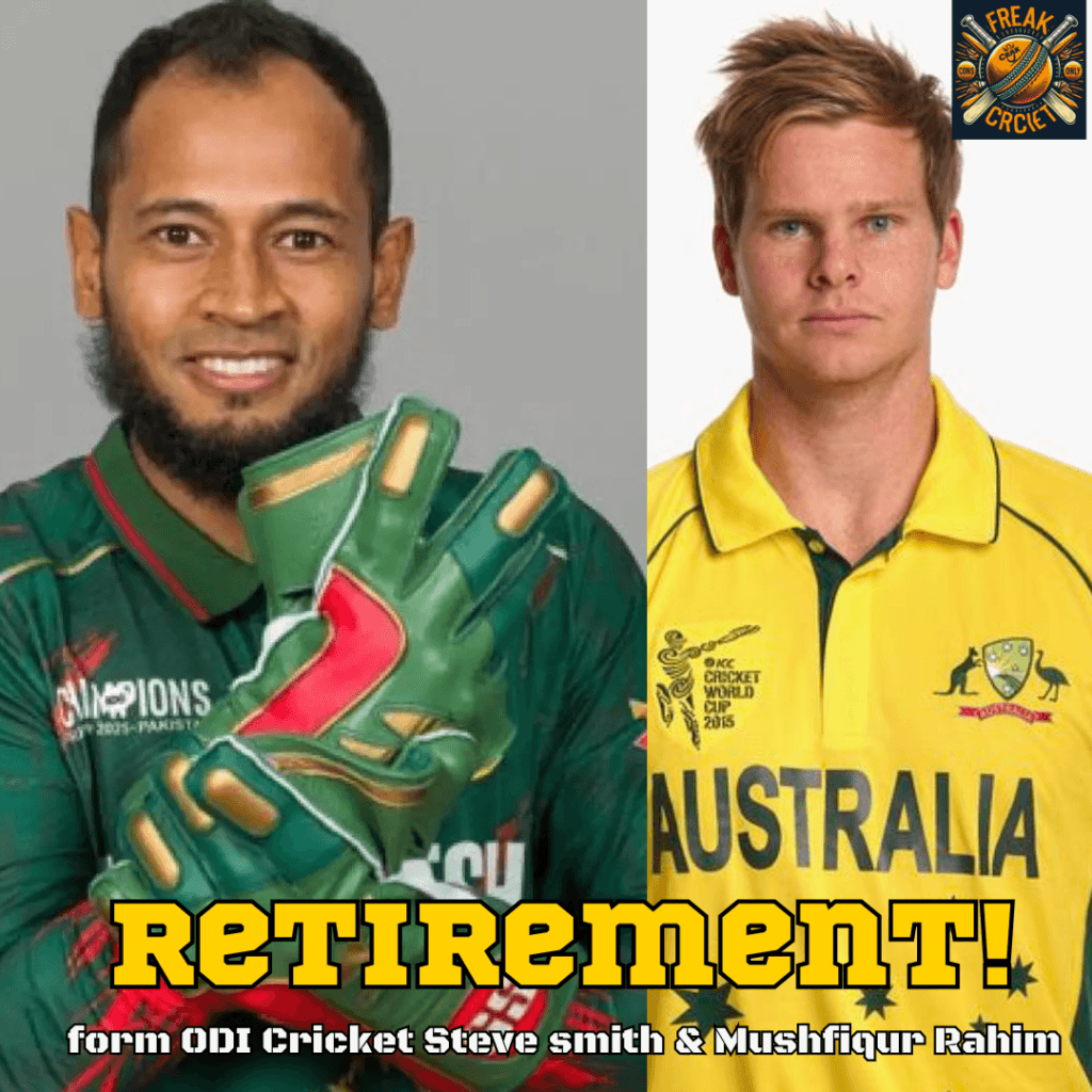 After CT 2025: Two Key Players Announce Retirement from ODIs ODI Retirement