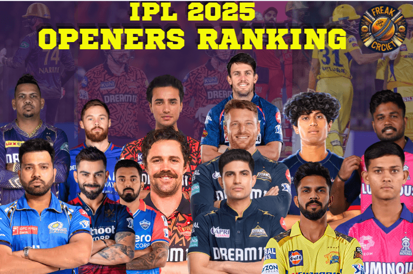 IPL 2025 Openers Ranking: From Worst to Best | Team-Wise Analysis ipl 2025 openers ranking