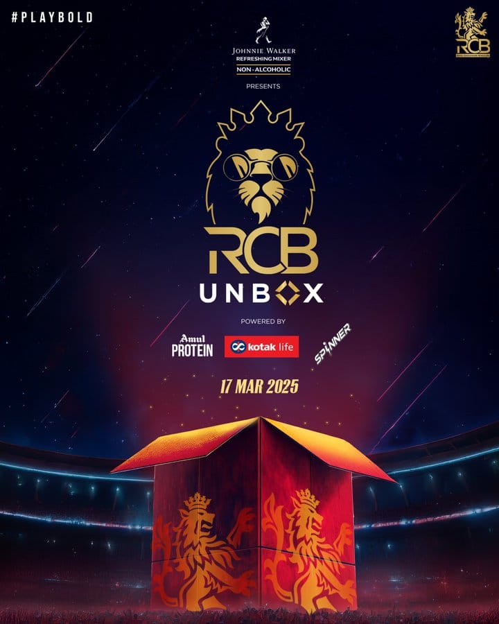 RCB Unbox Event on March 17 - Get Ready RCB Fans rcb unbox event