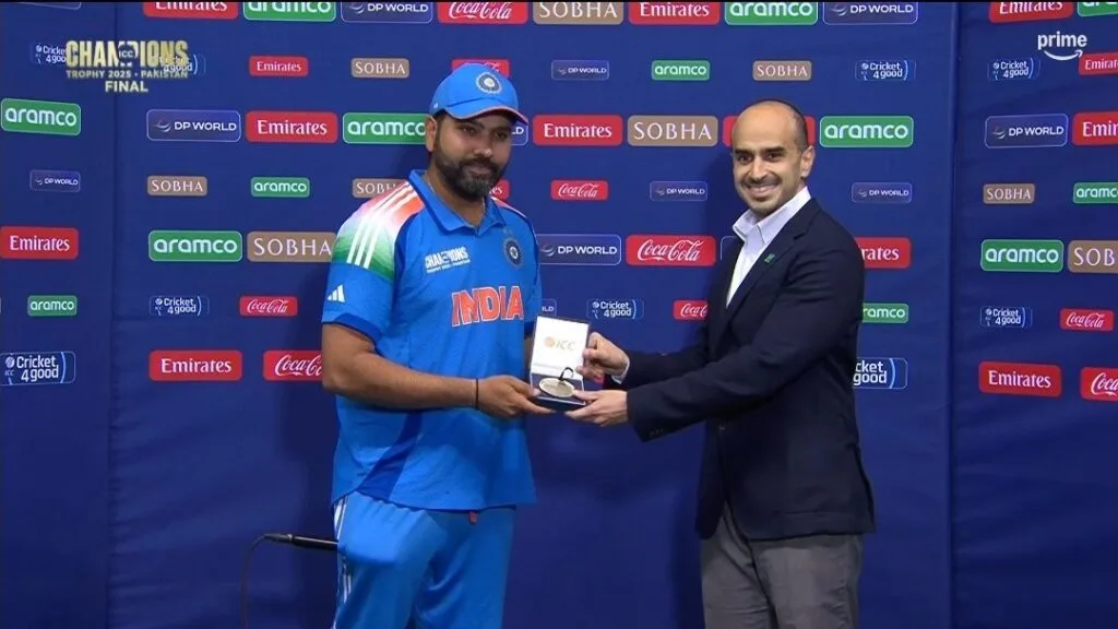 India lift 3rd Champions Trophy Title with Victory Celebrations Rohit sharma POM in fiinal