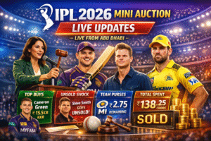 IPL 2026 Mini Auction LIVE: Full Top 5 Buys List, Prices & Teams